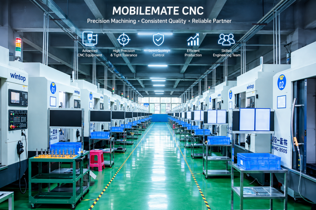 CNC machining factory China
