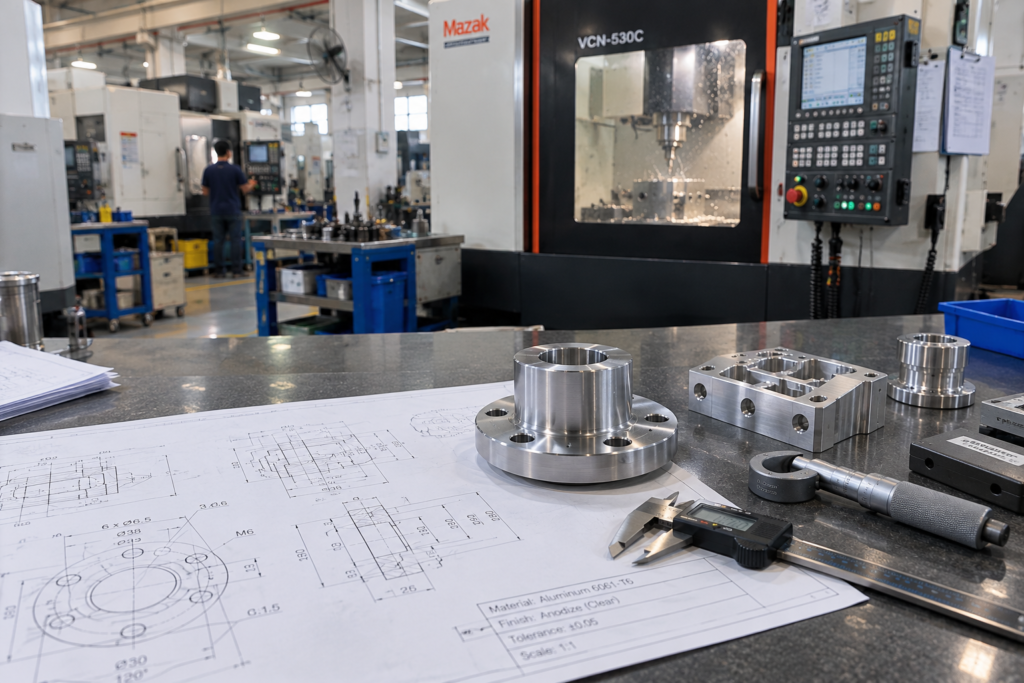 custom CNC machining manufacturer